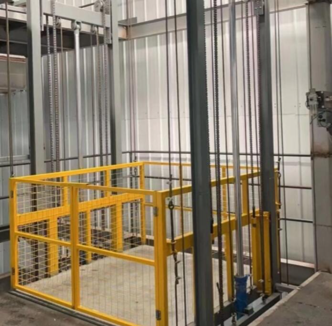 信阳导轨式升降机一般加工周期