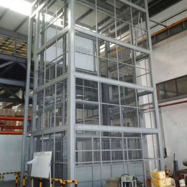 信阳导轨式升降平台货梯